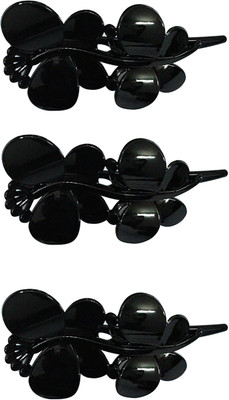 

Foreignholics Premium Quality Claw Hair Clip / Butterfly Clutcher For Women Hair Clip, Hair Claw, Hair Accessory Set(Black)