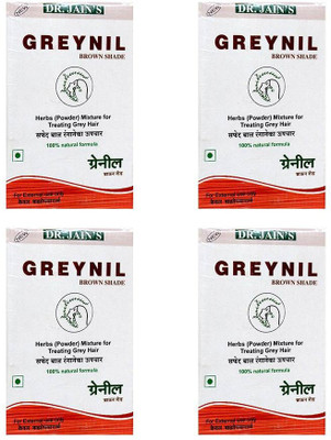

Dr. Jain's Greynil Brown Shade Herbal Hair Colour Hair Color(Brown)