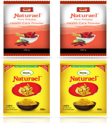 

Puli Pure Shikakai and Kasturi Turmeric Powder Combo Pack(400 g)