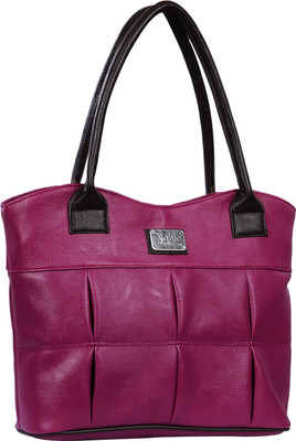 

Noble Designs Shoulder Bag(Pink, Black), Black;pink