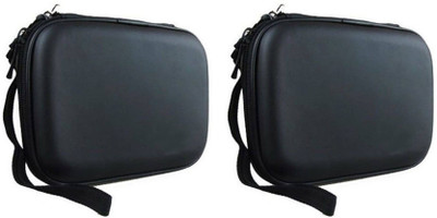 

ReTrack Set of 2PC h Shock Proof External Hard-Disk 4.5 inch Square(For Hard Disk, Black)