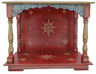 

Artlivo Wooden Home Temple(Height: 40 cm)