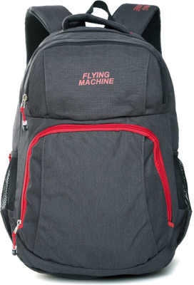 

Flying Machine 15 inch Laptop Backpack(Grey), Dark grey