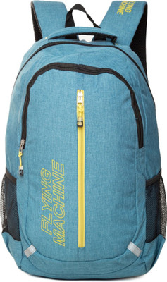 

Flying Machine 15 inch Laptop Backpack(Blue)