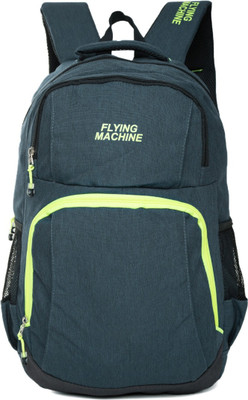 

Flying Machine 15 inch Laptop Backpack(Blue), Prussian blue