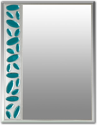 

CREATIVE GLASS STUDIO AQUA EGGS - 124 Decorative Mirror(Designer Finish : BEVELLED FINISH)
