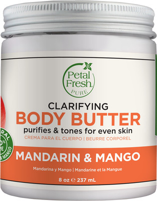 

Petal Fresh Pure Refreshing Mandarin & Mango Body Butter Nourishing with Vitamin A 237ml(237 ml)