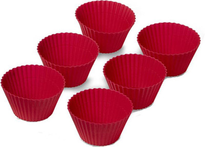 

H D Enterprise 6 - Cup Cupcake/Muffin Mould(Pack of 6)