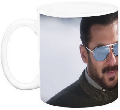 

EFW BOLLYWOOD ACTORS - SALMAN KHAN & KATRINA KAIF Tiger zinda ha (Design 5) Ceramic Mug(325 ml), Multicolor