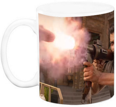 

EFW BOLLYWOOD ACTOR - SALMAN KHAN Tiger zinda ha (Design 3) Ceramic Mug(325 ml), Multicolor