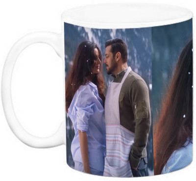 

EFW BOLLYWOOD ACTORS - SALMAN KHAN & KATRINA KAIF Tiger zinda ha (Design 4) Ceramic Mug(325 ml), Multicolor