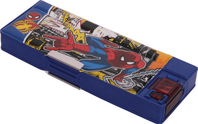 

Marvel SPIDERMAN SPIDERMAN Art Plastic Pencil Box(Set of 1, Blue)