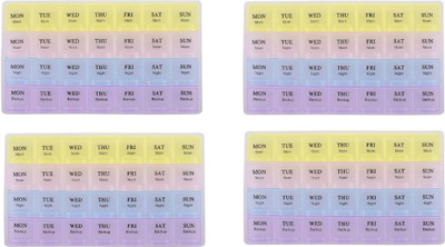 

Osilor 7 Day Medicine Organizer B07 Pill Box(Multicolor)