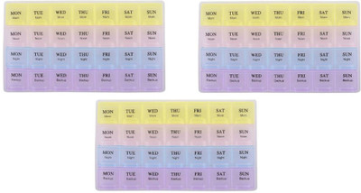 

Osilor 7 Days Medicine Box D03 Pill Box(Multicolor)