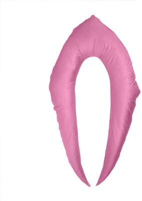 Comfort Pillow Solid Pregnancy Pillow Pack of 1(Light Pink)