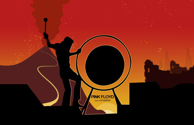 

Pink Floyd Wall Poster PWRGVALPHAPOS63 Paper Print(18 inch X 12 inch, Rolled)