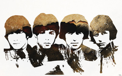 

The Beatles Wall Poster PWRGVALPHAPOS184 Paper Print(18 inch X 12 inch, Rolled)