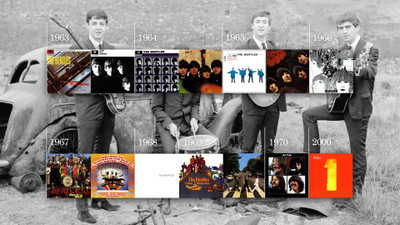 

The Beatles Wall Poster PWRGVALPHAPOS138 Paper Print(18 inch X 12 inch, Rolled)