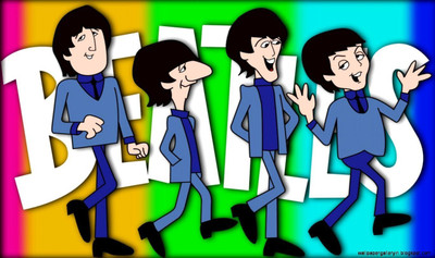 

The Beatles Wall Poster PWRGVALPHAPOS110 Paper Print(18 inch X 12 inch, Rolled)