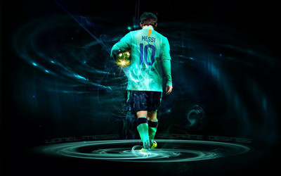 

Lionel Messi Wall Poster PWRGVALPHAPOS266 Paper Print(18 inch X 12 inch, Rolled)