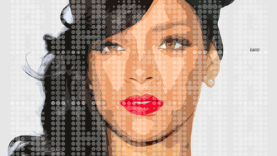 

Rihanna Wall Poster PWRGVALPHAPOS1191 Paper Print(18 inch X 12 inch, Rolled)