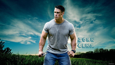 

John Cena Wall Poster PWRGVALPHAPOS510 Paper Print(18 inch X 12 inch, Rolled)