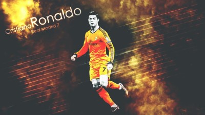 

Christiano Ronaldo Wall Poster PWRGVALPHAPOS307 Paper Print(18 inch X 12 inch, Rolled)