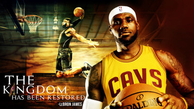 

Lebron James Wall Poster PWRGVALPHAPOS644 Paper Print(18 inch X 12 inch, Rolled)
