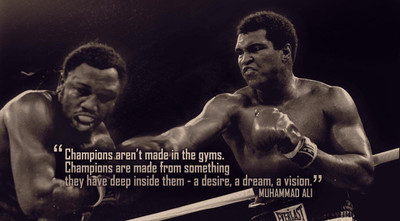 

Muhammad Ali Wall Poster PWRGVALPHAPOS475 Paper Print(18 inch X 12 inch, Rolled)