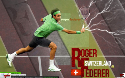 

Roger Federer Wall Poster PWRGVALPHAPOS485 Paper Print(18 inch X 12 inch, Rolled)