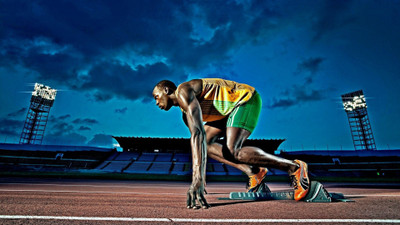 

Usain Bolt Wall Poster PWRGVALPHAPOS875 Paper Print(18 inch X 12 inch, Rolled)