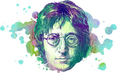 

John Lennon Wall Poster PWRGVALPHAPOS1106 Paper Print(18 inch X 12 inch, Rolled)