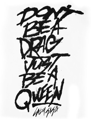 Lady Gaga Wall Poster PWRGVALPHAPOS2143 Paper Print(18 inch X 12 inch, Rolled)