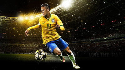 

Neymar Wall Poster PWRGVALPHAPOS741 Paper Print(18 inch X 12 inch, Rolled)