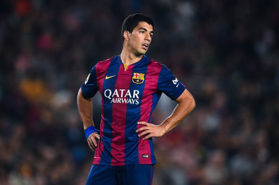 

Luis Suarez Wall Poster PWRGVALPHAPOS561 Paper Print(18 inch X 12 inch, Rolled)