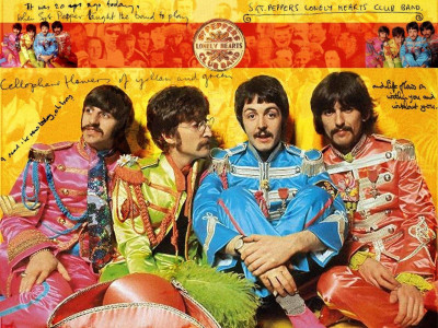 

The Beatles Wall Poster PWRGVALPHAPOS148 Paper Print(18 inch X 12 inch, Rolled)