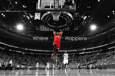 

Lebron James Wall Poster PWRGVALPHAPOS664 Paper Print(18 inch X 12 inch, Rolled)
