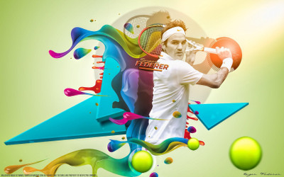 

Roger Federer Wall Poster PWRGVALPHAPOS489 Paper Print(18 inch X 12 inch, Rolled)