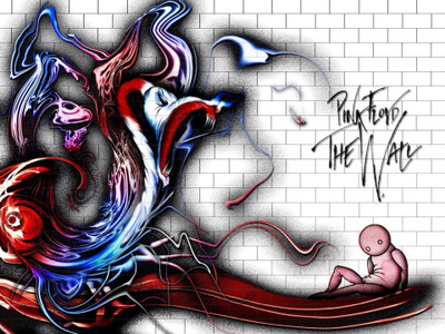 

Pink Floyd Wall Poster PWRGVALPHAPOS70 Paper Print(18 inch X 12 inch, Rolled)