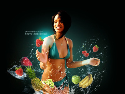 

Rihanna Wall Poster PWRGVALPHAPOS1218 Paper Print(18 inch X 12 inch, Rolled)