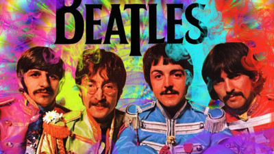 

The Beatles Wall Poster PWRGVALPHAPOS103 Paper Print(18 inch X 12 inch, Rolled)
