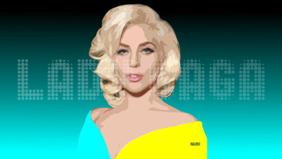 

Lady Gaga Wall Poster PWRGVALPHAPOS1860 Paper Print(18 inch X 12 inch, Rolled)