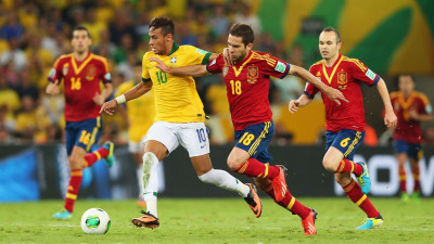

Neymar Wall Poster PWRGVALPHAPOS733 Paper Print(18 inch X 12 inch, Rolled)
