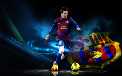 

Lionel Messi Wall Poster PWRGVALPHAPOS276 Paper Print(18 inch X 12 inch, Rolled)