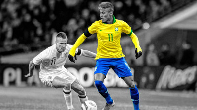

Neymar Wall Poster PWRGVALPHAPOS740 Paper Print(18 inch X 12 inch, Rolled)