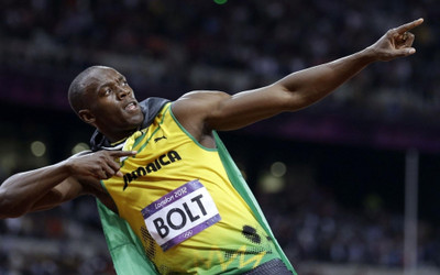 

Usain Bolt Wall Poster PWRGVALPHAPOS874 Paper Print(18 inch X 12 inch, Rolled)