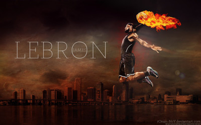 

Lebron James Wall Poster PWRGVALPHAPOS667 Paper Print(18 inch X 12 inch, Rolled)