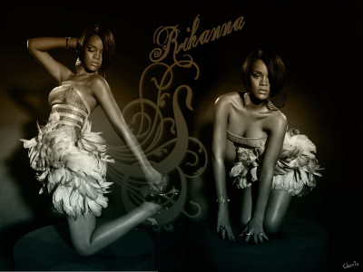 

Rihanna Wall Poster PWRGVALPHAPOS1206 Paper Print(18 inch X 12 inch, Rolled)