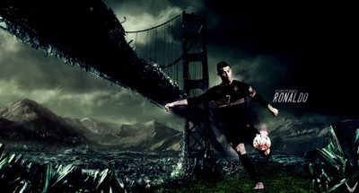 

Christiano Ronaldo Wall Poster PWRGVALPHAPOS296 Paper Print(18 inch X 12 inch, Rolled)