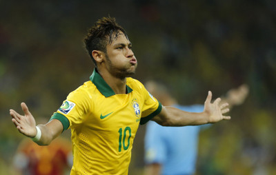 

Neymar Wall Poster PWRGVALPHAPOS737 Paper Print(18 inch X 12 inch, Rolled)